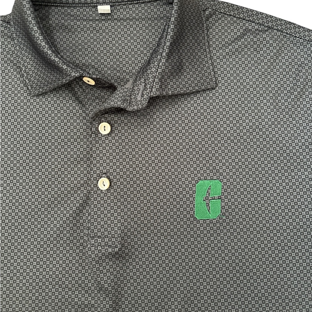 Peter Millar Geometric Micro-Pattern Button-Down … - image 2